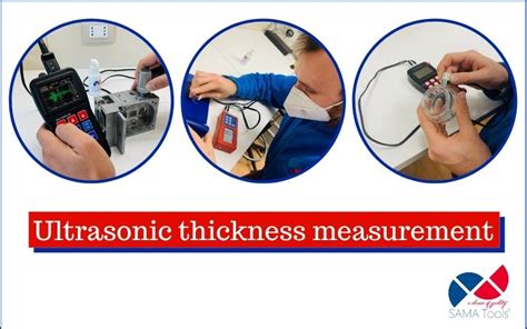 measuring sample thickness|ultrasonic thickness measurements.